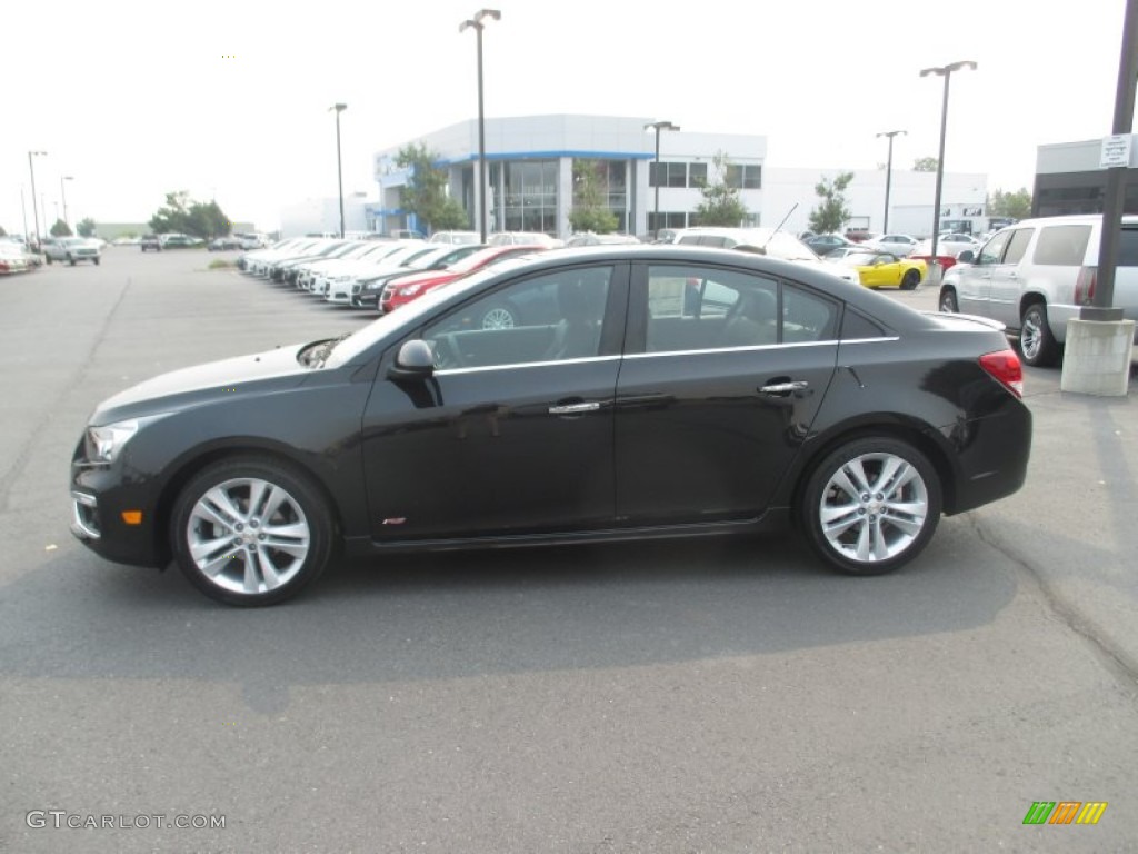 2016 Cruze Limited LTZ - Black Granite Metallic / Jet Black photo #3