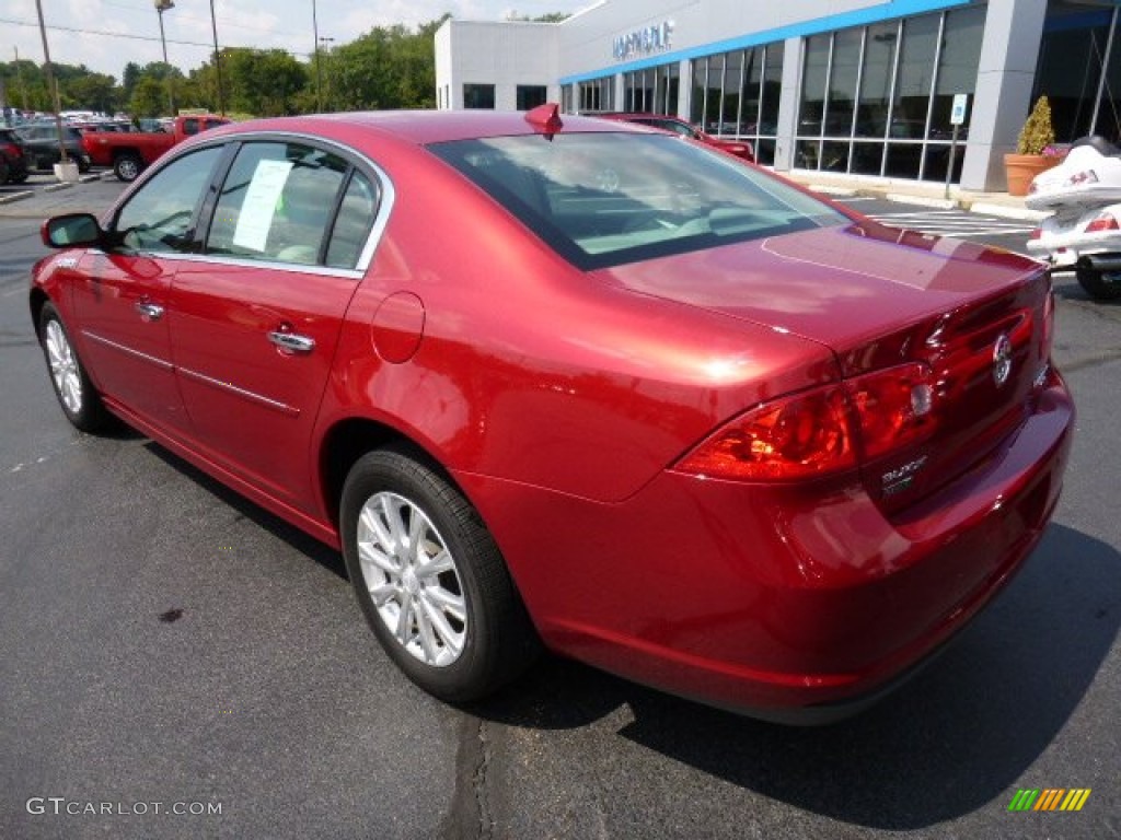 2011 Lucerne CXL - Crystal Red Tintcoat / Titanium photo #3