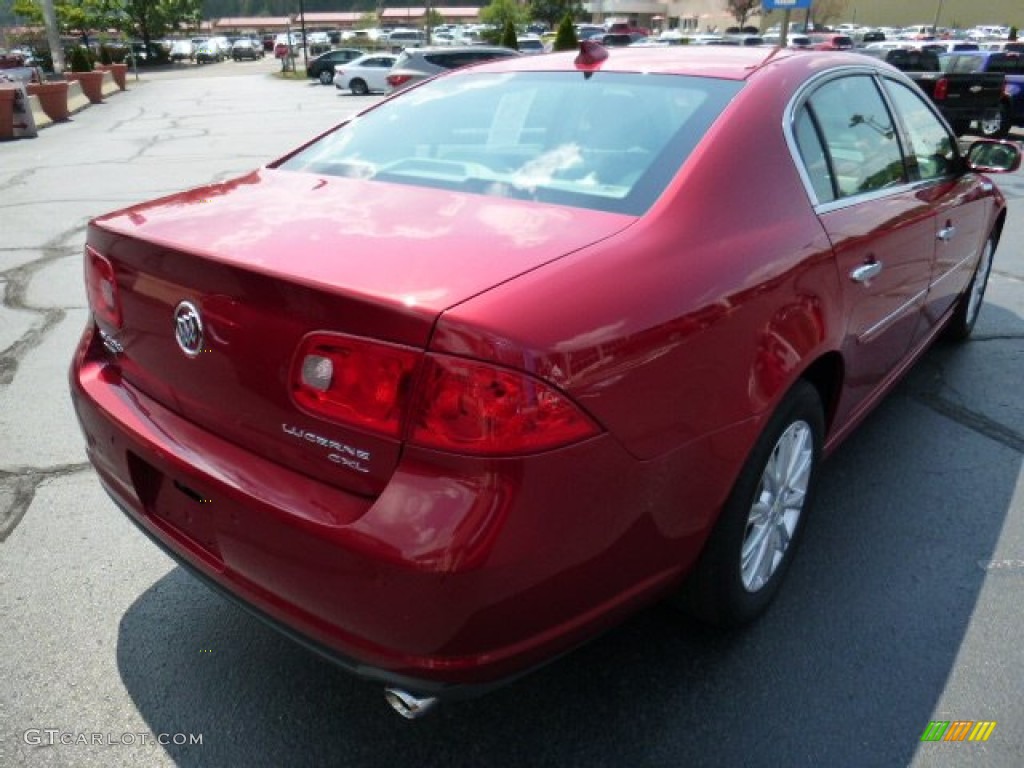 2011 Lucerne CXL - Crystal Red Tintcoat / Titanium photo #5