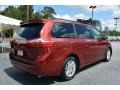 2015 Salsa Red Pearl Toyota Sienna XLE  photo #3