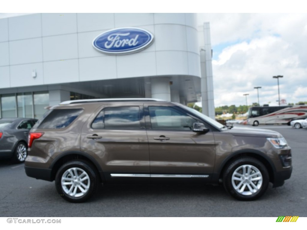 2016 Explorer XLT - Caribou Metallic / Medium Light Camel photo #2