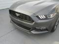 2015 Magnetic Metallic Ford Mustang EcoBoost Coupe  photo #10