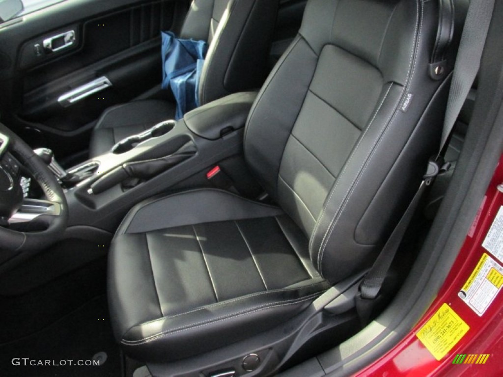 2015 Mustang EcoBoost Coupe - Ruby Red Metallic / Ebony photo #17