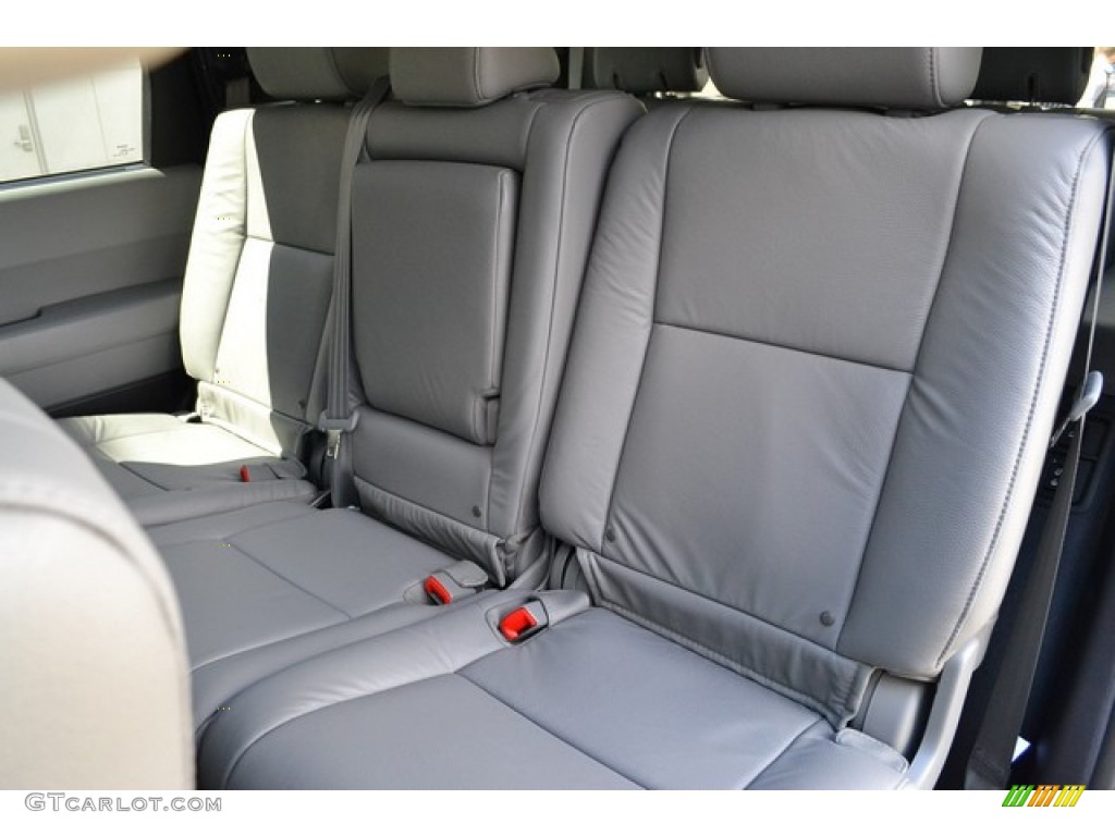 Gray Interior 2016 Toyota Sequoia Limited 4x4 Photo #106809213