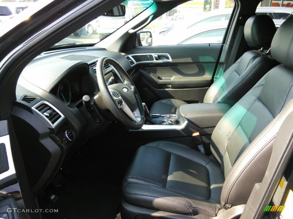 2015 Explorer Limited 4WD - Tuxedo Black / Charcoal Black photo #4