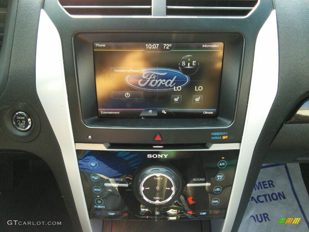 2015 Explorer Limited 4WD - Tuxedo Black / Charcoal Black photo #8