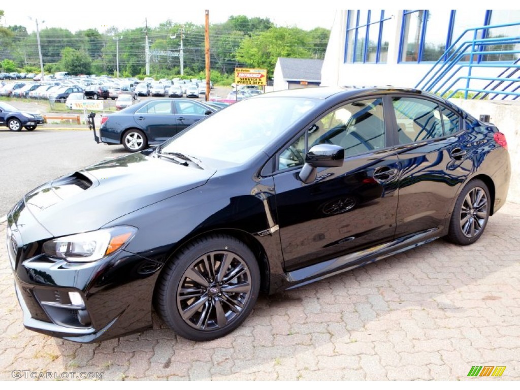 Crystal Black Silica 2015 Subaru WRX Limited Exterior Photo #106809618