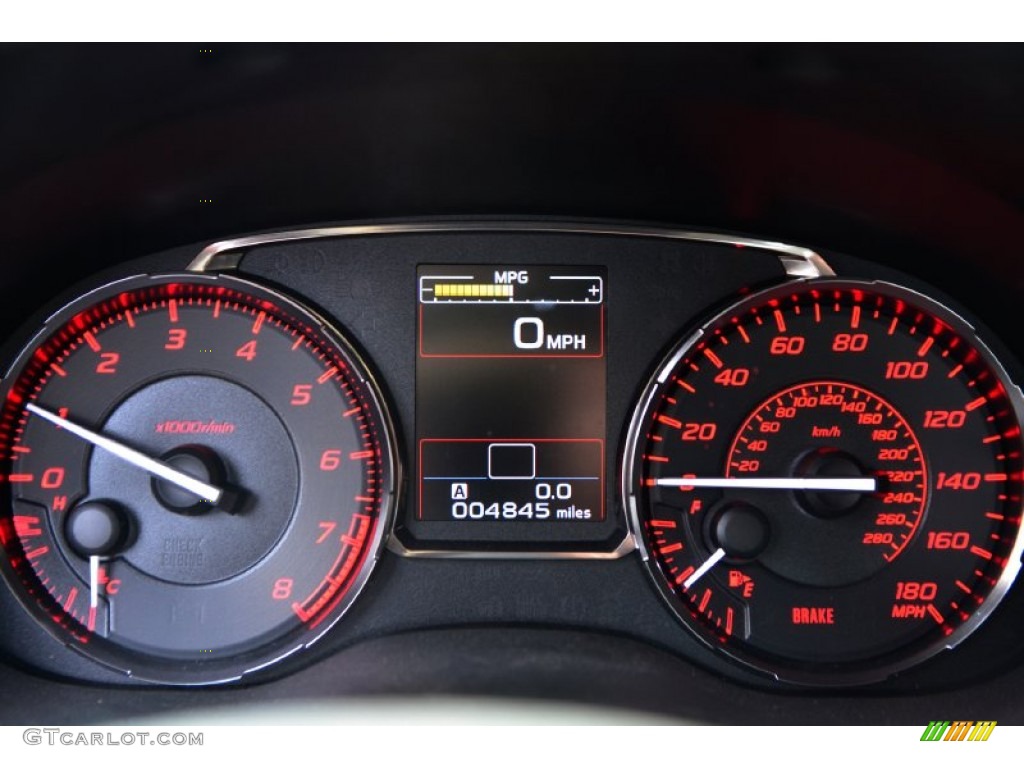 2015 Subaru WRX Limited Gauges Photo #106809633
