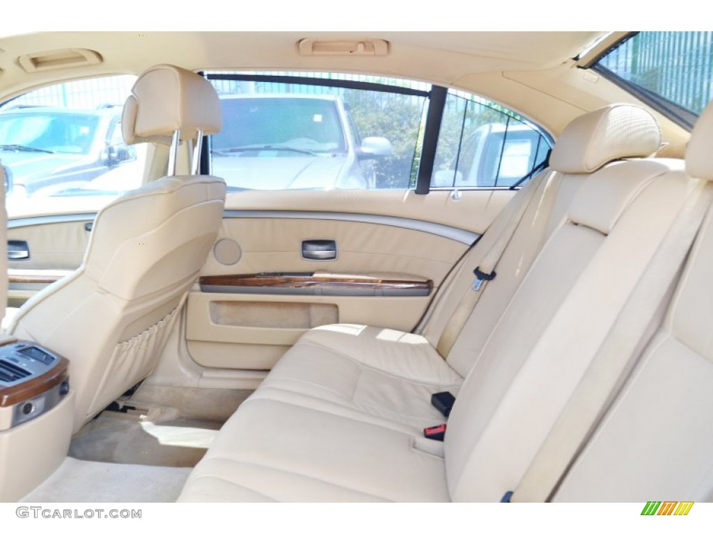 2003 7 Series 745Li Sedan - Titanium Silver Metallic / Basalt Grey/Stone Green photo #18