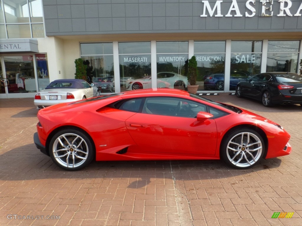 Rosso Mars 2015 Lamborghini Huracan LP 610-4 Exterior Photo #106810437