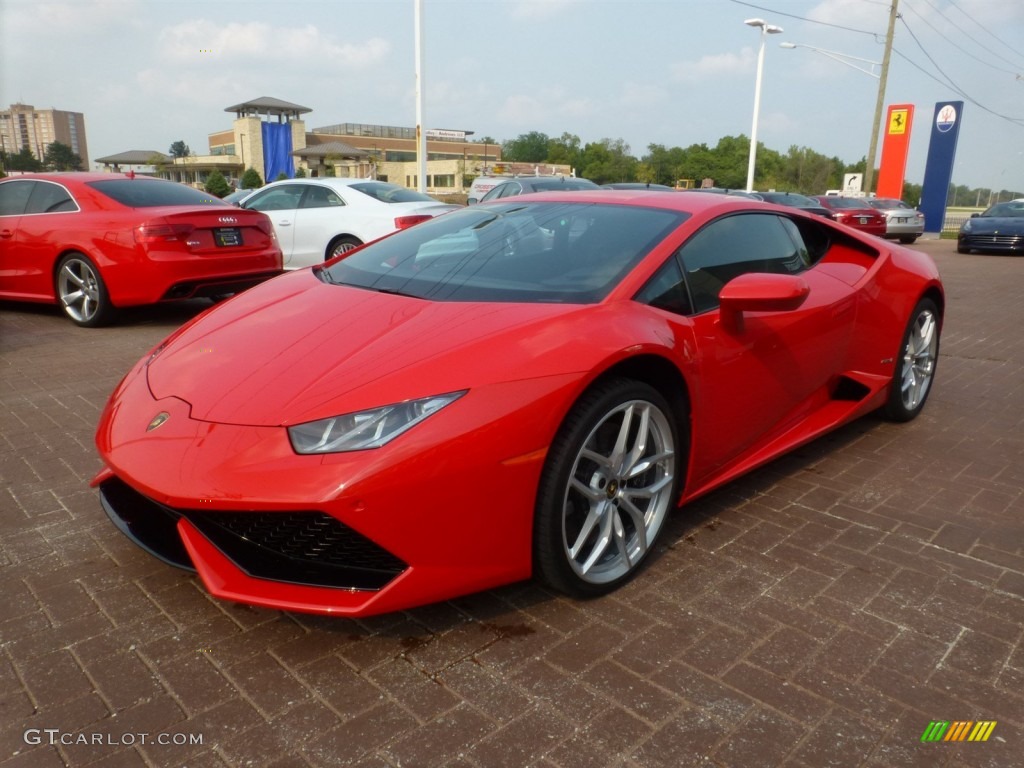 Rosso Mars 2015 Lamborghini Huracan LP 610-4 Exterior Photo #106810452