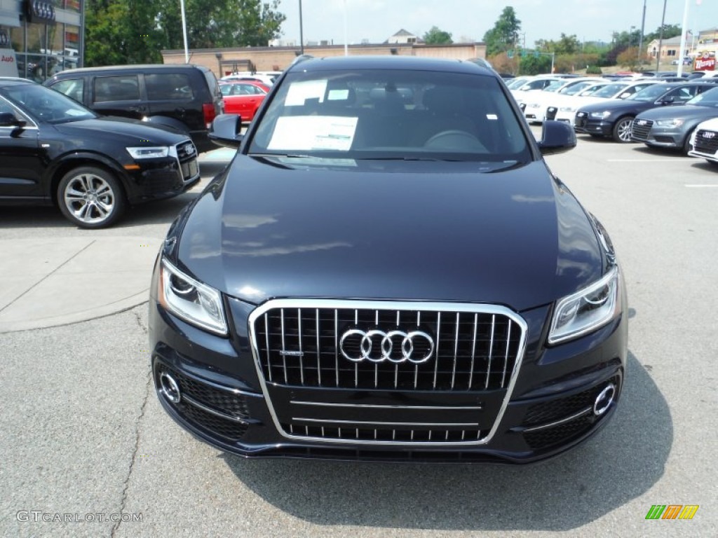 2016 Q5 3.0 TFSI Premium Plus quattro - Moonlight Blue Metallic / Chestnut Brown photo #7