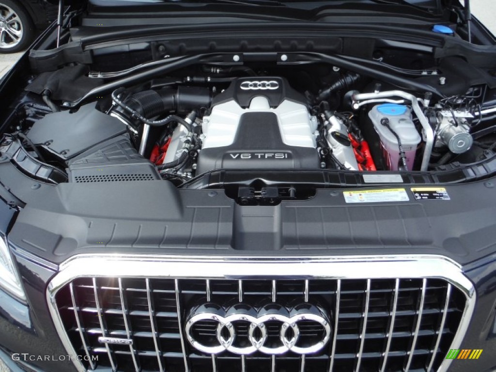 2016 Q5 3.0 TFSI Premium Plus quattro - Moonlight Blue Metallic / Chestnut Brown photo #17