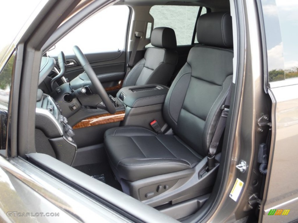 Jet Black Interior 2016 Chevrolet Tahoe LTZ 4WD Photo #106812333