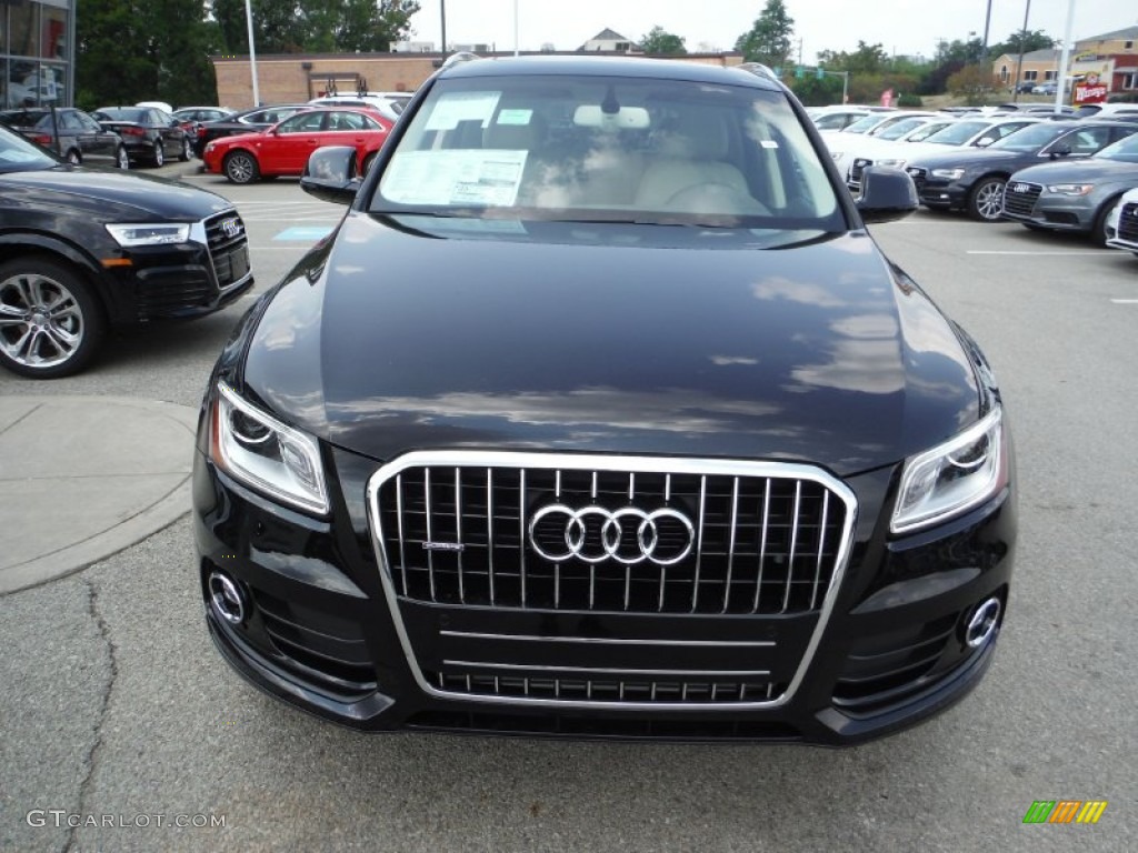 2016 Q5 2.0 TFSI Premium Plus quattro - Brilliant Black / Pistachio Beige photo #6
