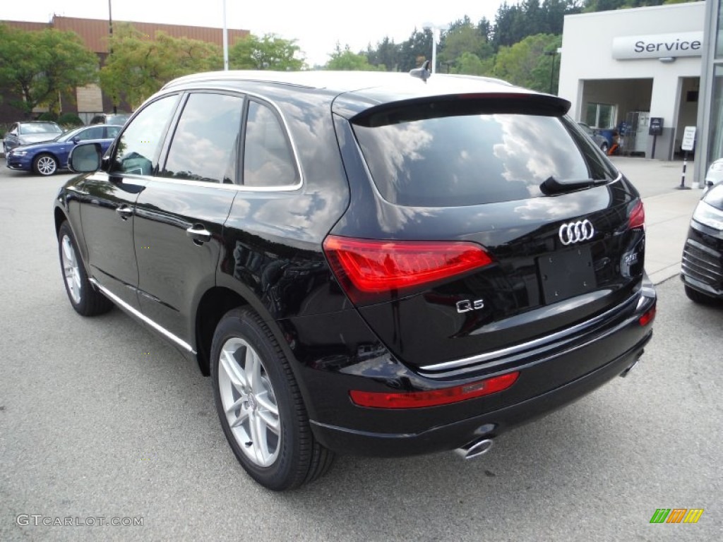 2016 Q5 2.0 TFSI Premium Plus quattro - Brilliant Black / Pistachio Beige photo #14
