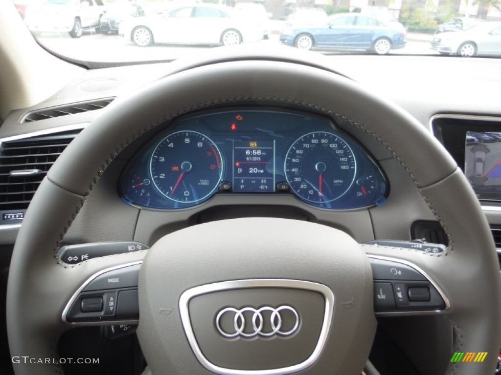 2016 Q5 2.0 TFSI Premium Plus quattro - Brilliant Black / Pistachio Beige photo #29
