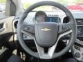 Jet Black/Dark Titanium 2016 Chevrolet Sonic LT Sedan Steering Wheel