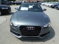 2016 Monsoon Gray Metallic Audi A5 Premium Plus quattro Convertible  photo #12