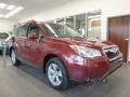 Venetian Red Pearl 2016 Subaru Forester 2.5i Limited Exterior