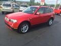 Crimson Red 2008 BMW X3 3.0si