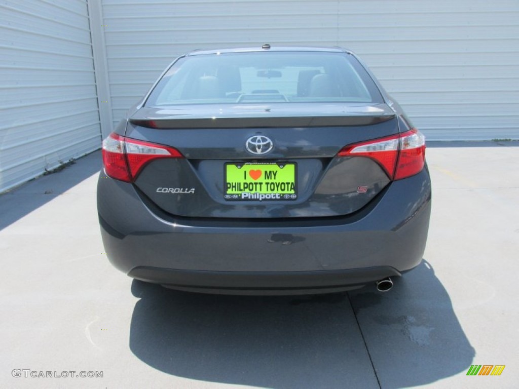 2016 Corolla S Plus - Slate Metallic / Steel Blue photo #5
