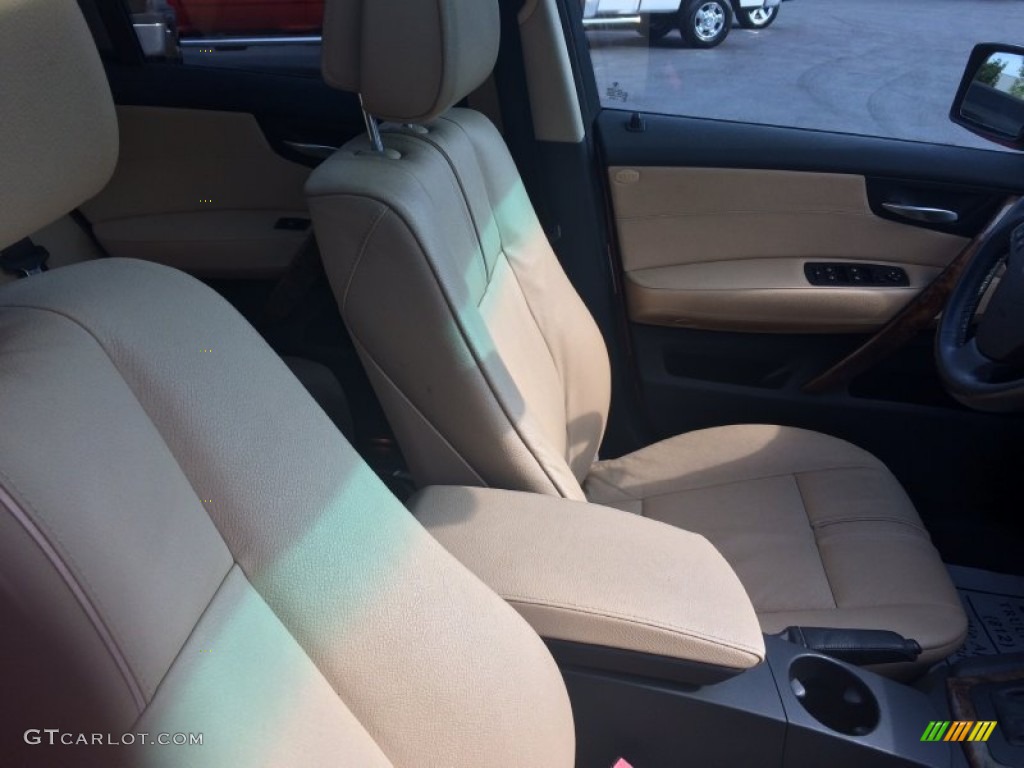 2008 X3 3.0si - Crimson Red / Sand Beige/Black Nevada Leather photo #25
