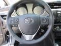 2016 Toyota Corolla Steel Blue Interior Steering Wheel Photo