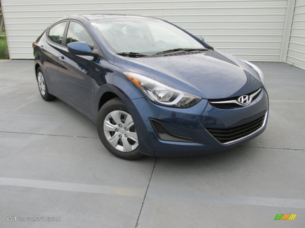 2016 Elantra SE - Blue / Gray photo #2