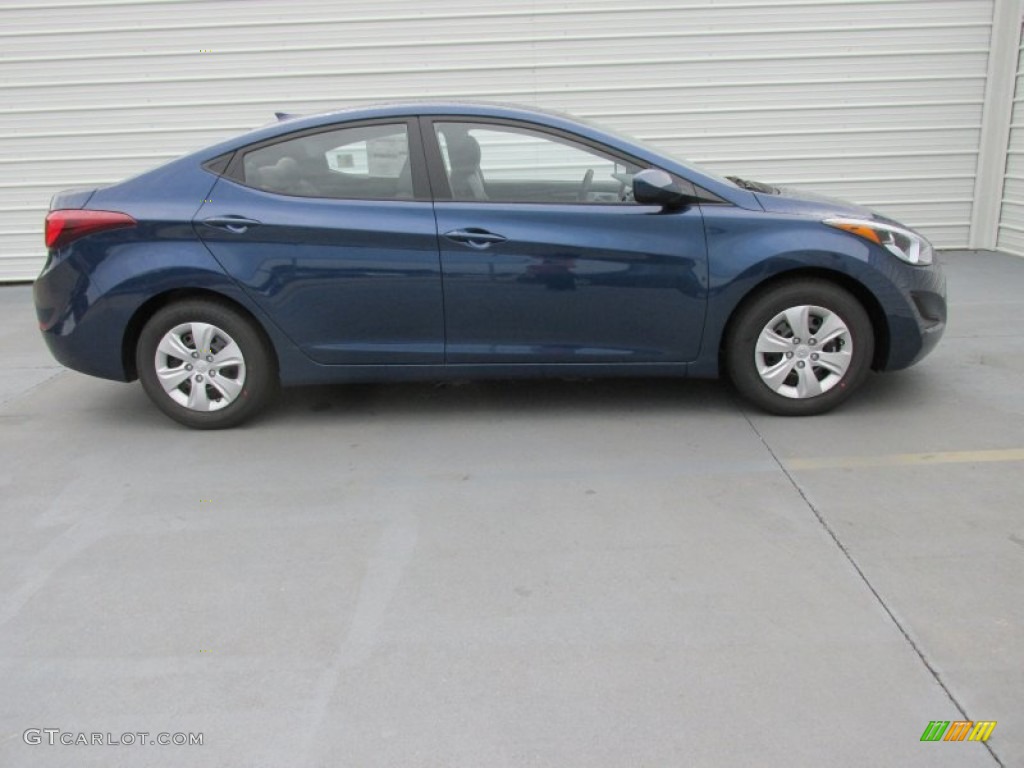 2016 Elantra SE - Blue / Gray photo #3