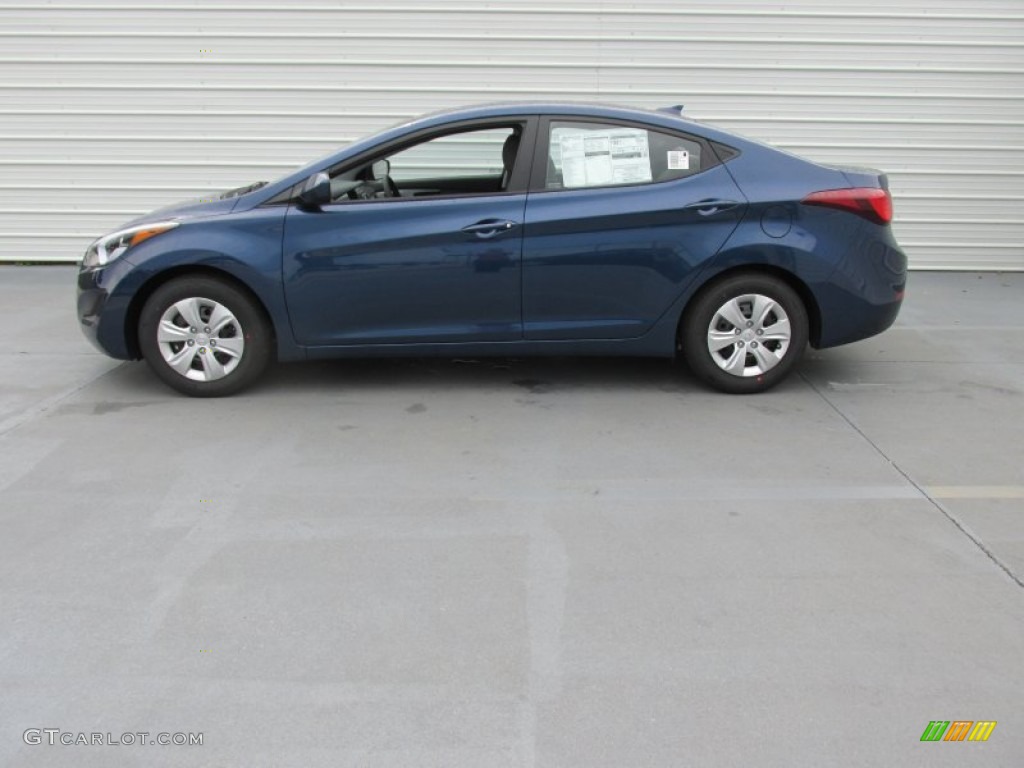 2016 Elantra SE - Blue / Gray photo #6