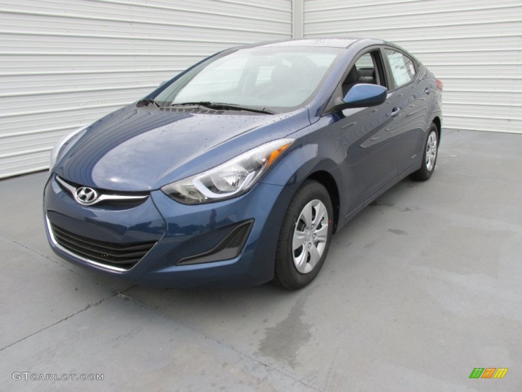 2016 Elantra SE - Blue / Gray photo #7
