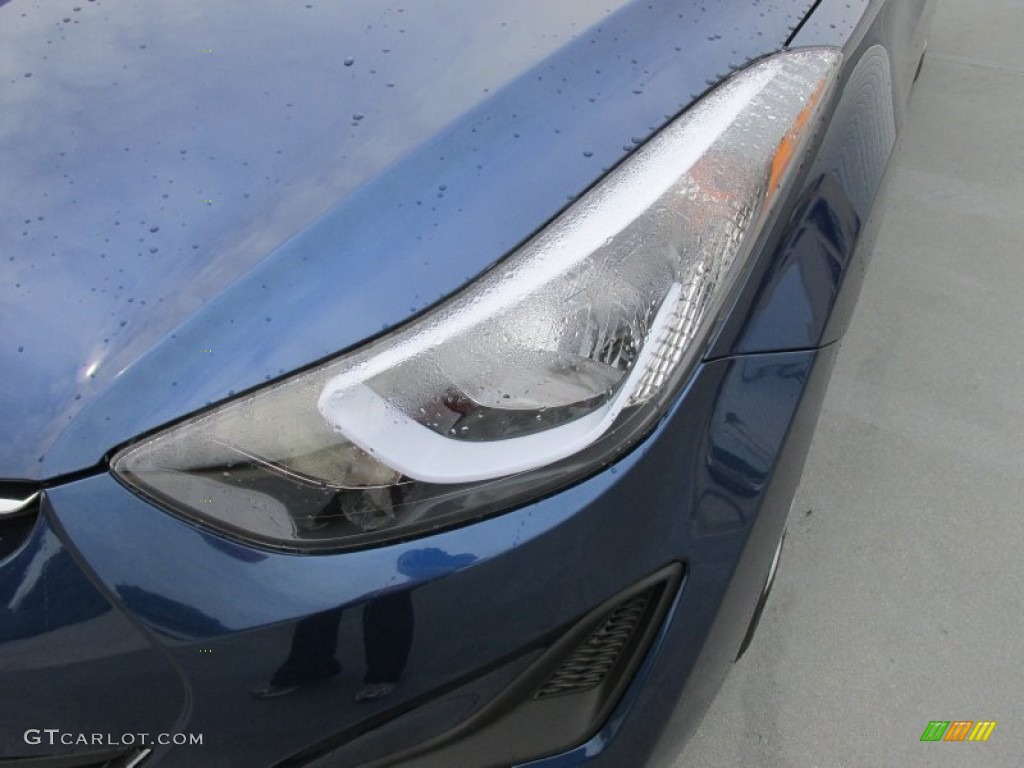 2016 Elantra SE - Blue / Gray photo #9