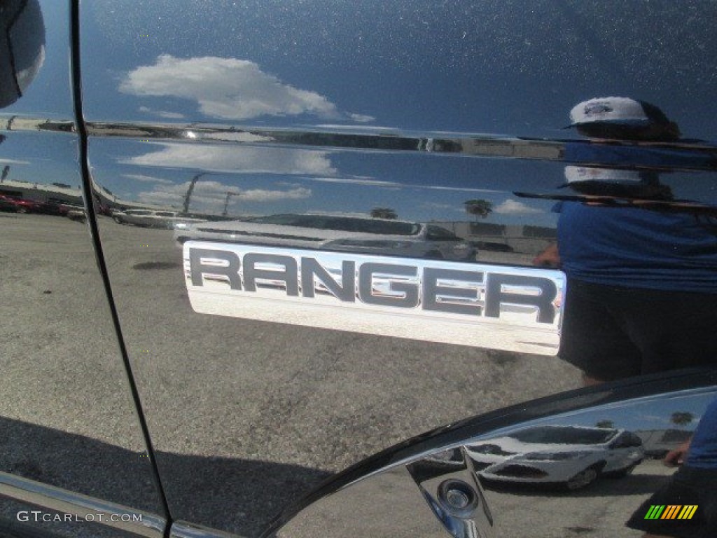 2010 Ranger XLT SuperCab - Black / Medium Dark Flint photo #3