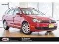 Tornado Red 2011 Volkswagen Jetta TDI SportWagen