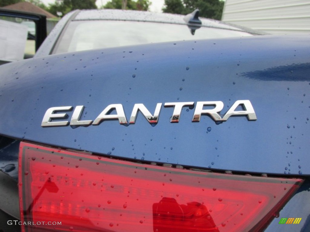 2016 Elantra SE - Blue / Gray photo #14