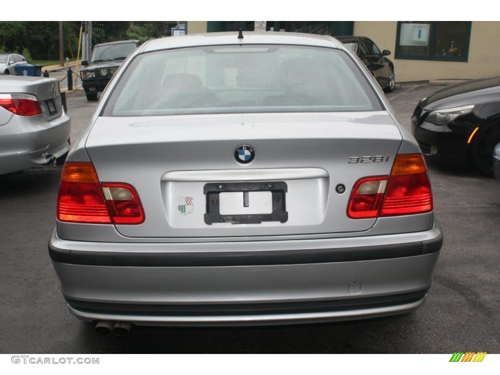 1999 3 Series 328i Sedan - Titanium Silver Metallic / Black photo #16