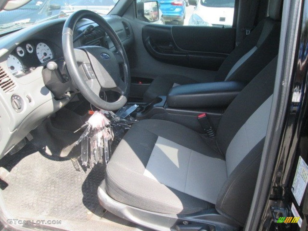 Medium Dark Flint Interior 2010 Ford Ranger XLT SuperCab Photo #106821162