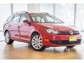 Tornado Red - Jetta TDI SportWagen Photo No. 12