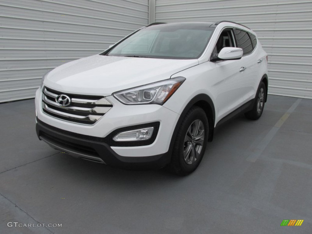 Frost White Pearl 2016 Hyundai Santa Fe Sport Standard Santa Fe Sport Model Exterior Photo #106822932