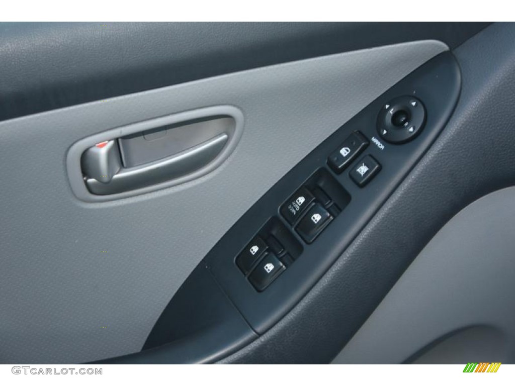 2007 Elantra GLS Sedan - Captiva White / Gray photo #9