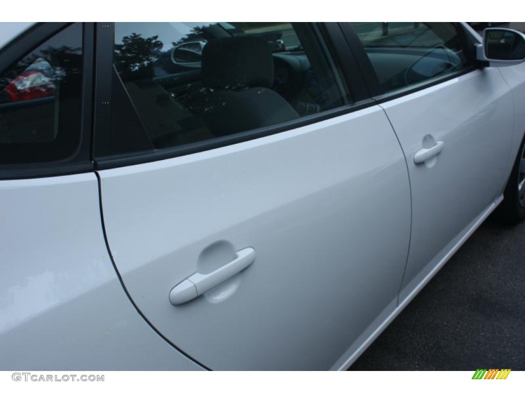 2007 Elantra GLS Sedan - Captiva White / Gray photo #21