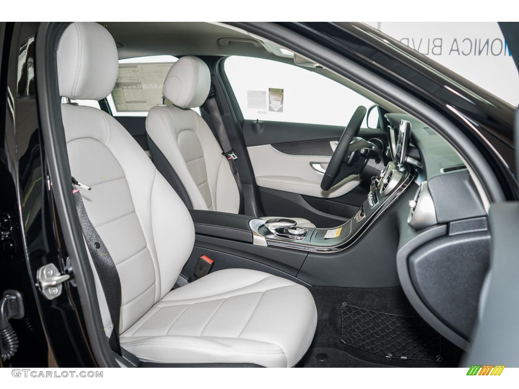Black Interior 2016 Mercedes-Benz C 300 Sedan Photo #106826052