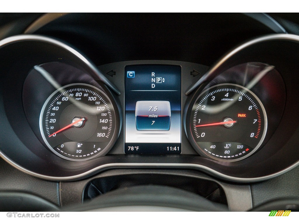2016 Mercedes-Benz C 300 Sedan Gauges Photo #106826565