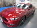 2015 Ruby Red Metallic Ford Mustang EcoBoost Coupe  photo #3