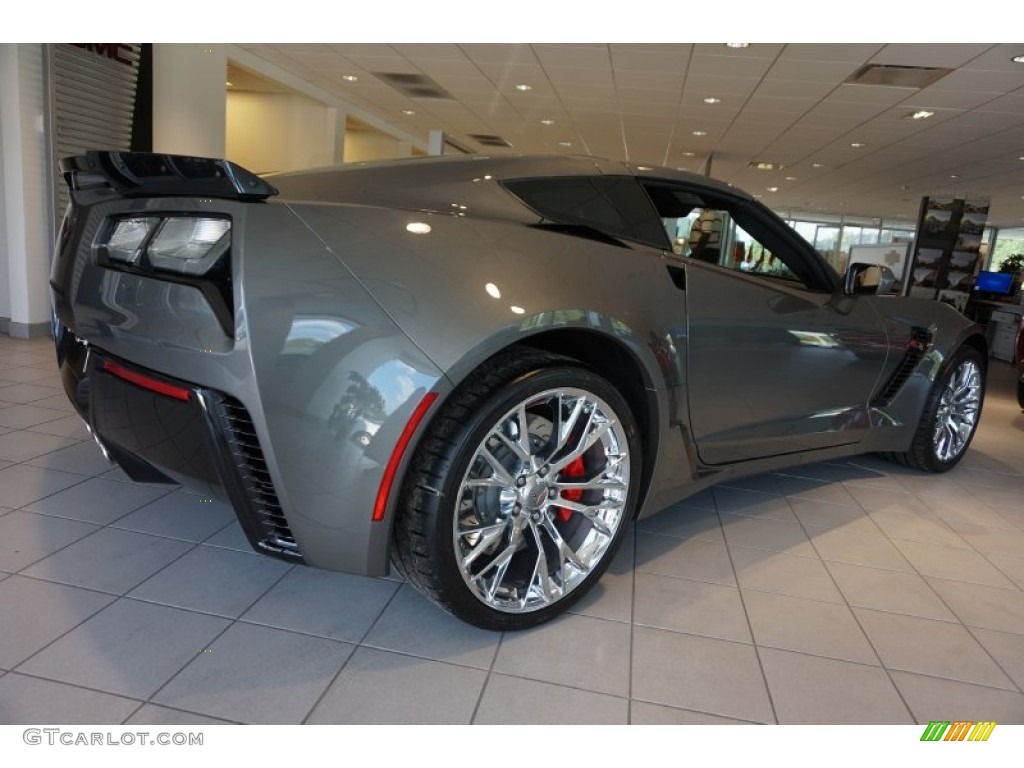 Shark Gray Metallic 2016 Chevrolet Corvette Z06 Coupe Exterior Photo #106830801