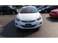 2012 Shimmering White Hyundai Elantra GLS  photo #2