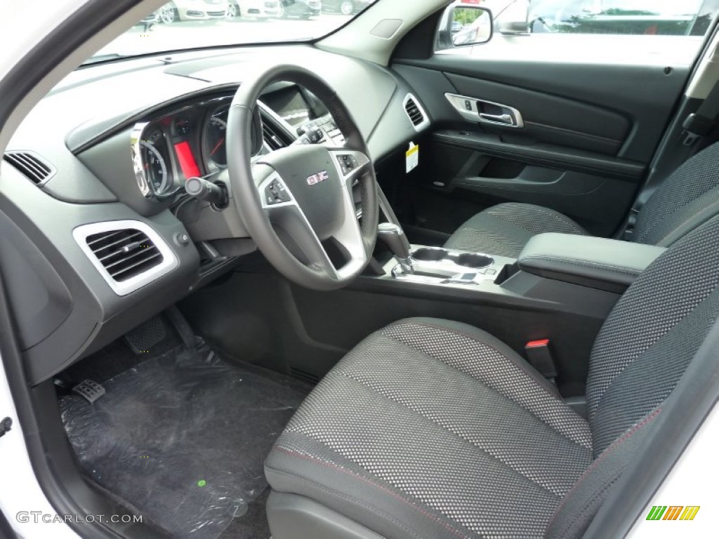 Jet Black Interior 2016 GMC Terrain SLE AWD Photo #106833795