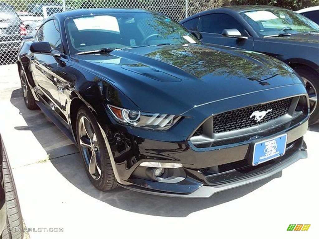 2015 Mustang GT Coupe - Black / Ebony photo #1