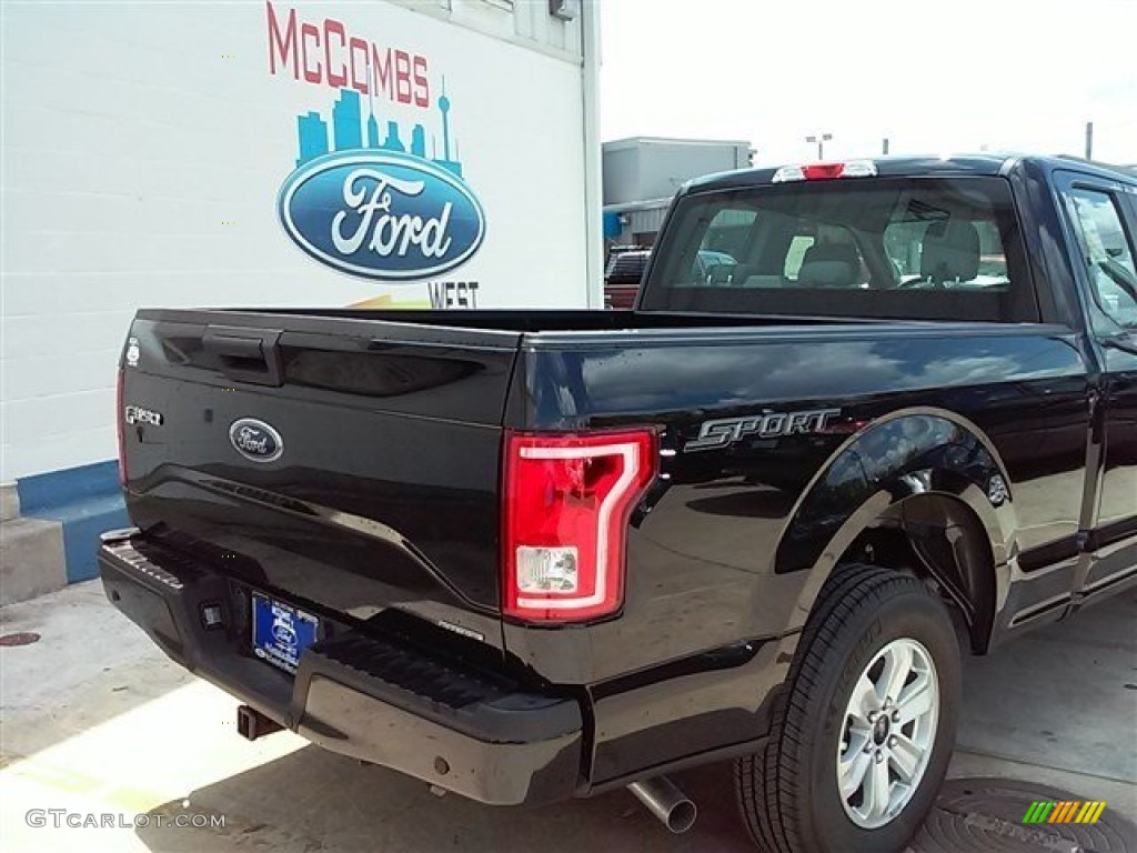 2015 F150 XL SuperCab - Tuxedo Black Metallic / Medium Earth Gray photo #22